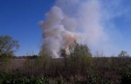 Casi seis horas para sofocar incendio en zona del San Huberto