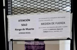 Ante falta de respuestas, el Hospital entró en “Código Rojo”: sólo atiende riesgo de muerte