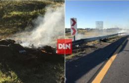 Motociclista falleció en accidente a la altura de Samborombón
