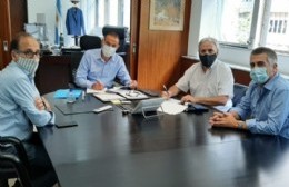 Se firmó convenio para el asfaltado de calle Colombia