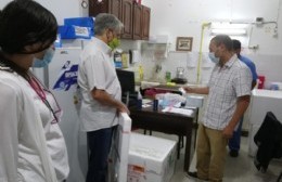 Gastón celebró la llegada de las primeras dosis de la vacuna contra el coronavirus