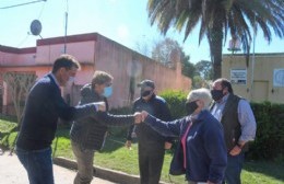 Autoridades de PAMI y legislador provincial visitaron centro de jubilados en General Paz