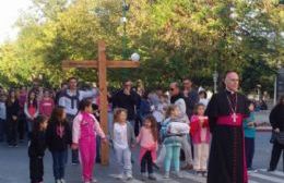 Monseñor Malfa encabezó la misa de bendición de Ramos