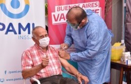Fueron vacunados los adultos mayores del Hogar Santa Rita