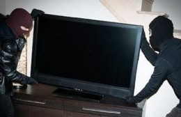 Robaron un televisor de la casa de la familia Butarro