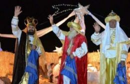 Los Reyes Magos pasan por la Vieja Estación