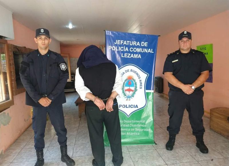 Momento de la detención