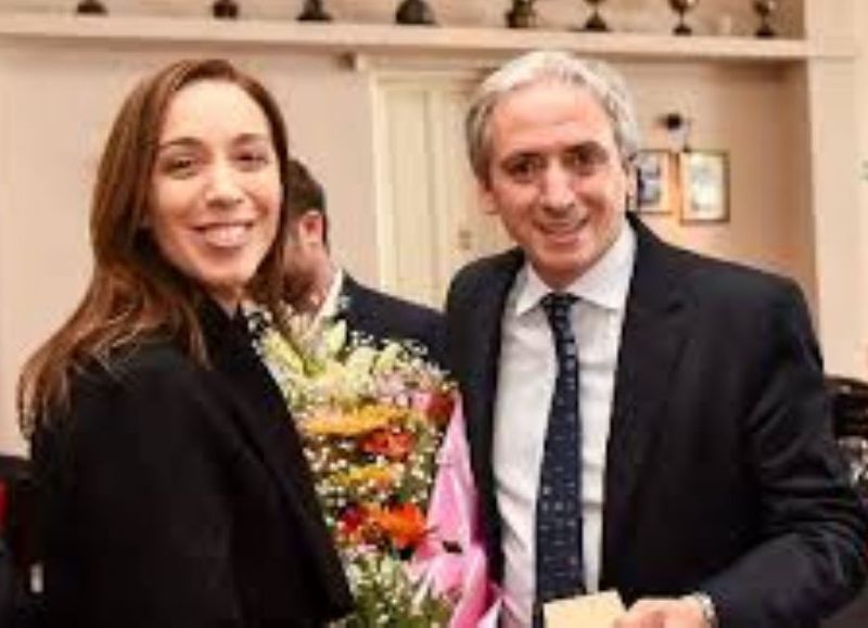 Otros tiempos. Vidal y Gastón, juntos y sonrientes.