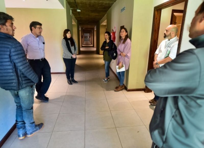 El intendente Javier Gastón recorrió las instalaciones.