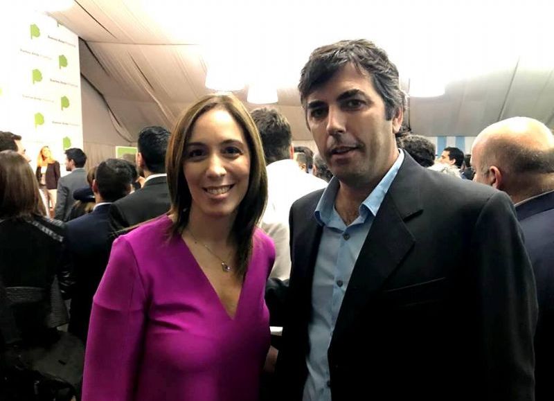 María Eugenia Vidal y Ramiro Ferrante.