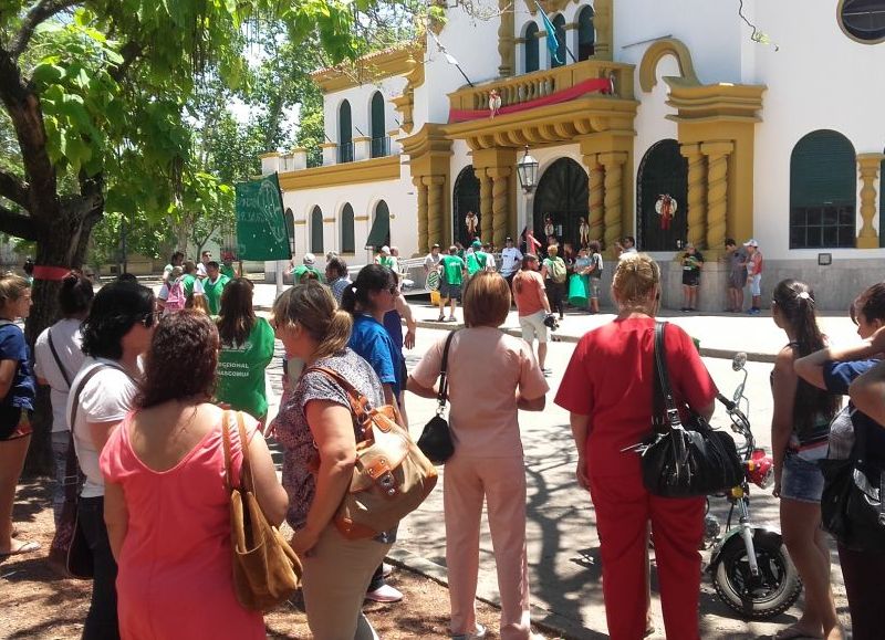Reciente reclamo, cuando el Municipio se negó a pagar el plus aprobado por el Concejo.