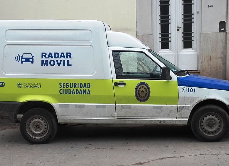 El utilitario devenido en radar-móvil.