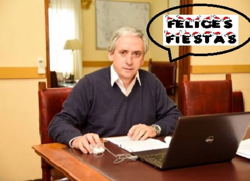 Javier Gastón, intendente de Chascomús.