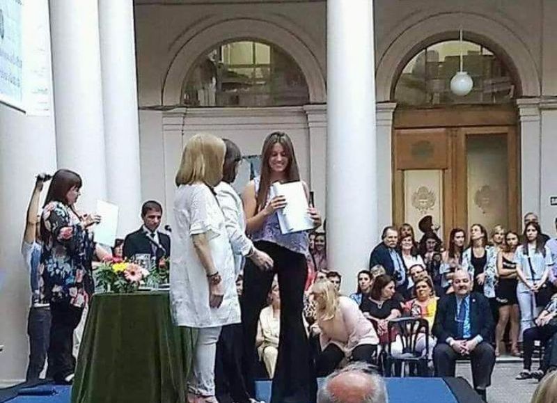 Emotiva ceremonia.