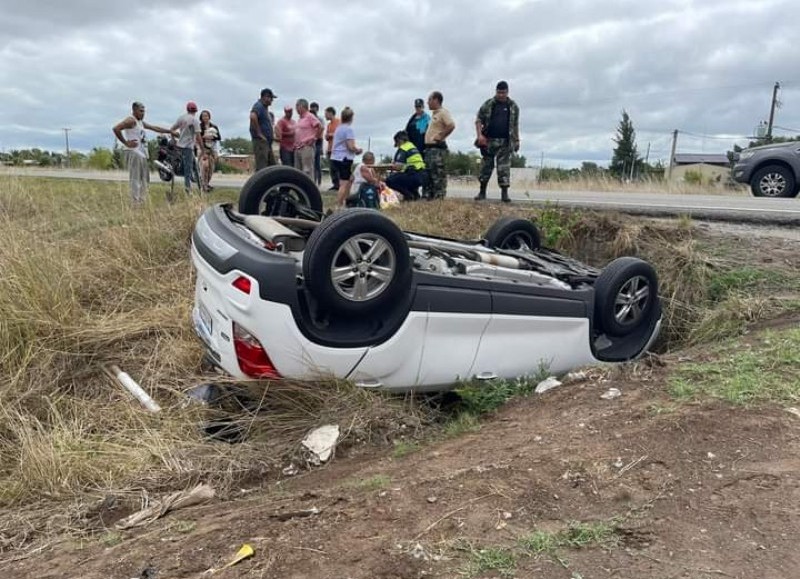 Así quedó el vehículo (foto: Walter Goncalves).