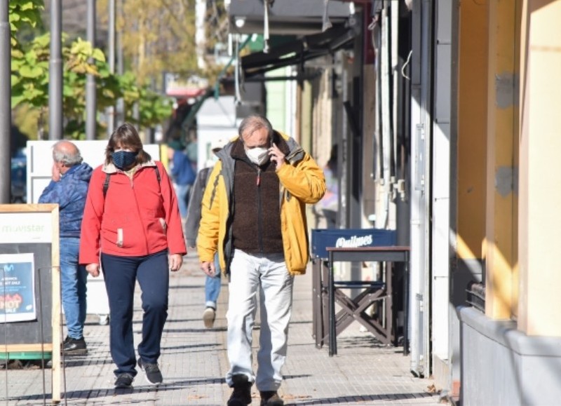 Contagios en baja.