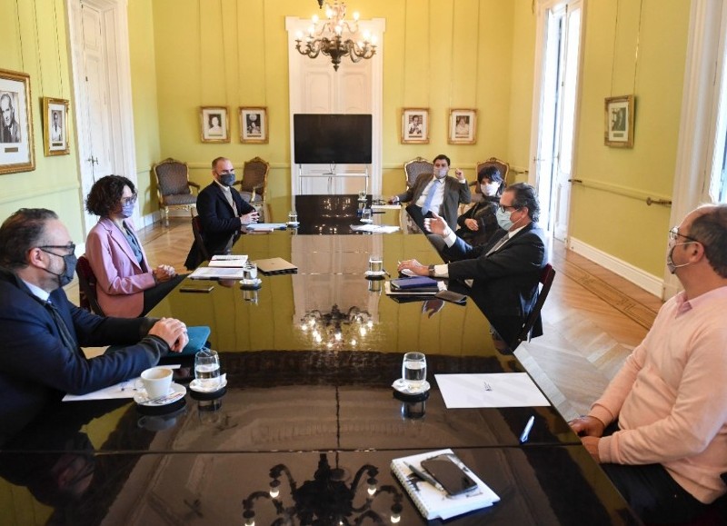 Reunión del Gabinete Económico.