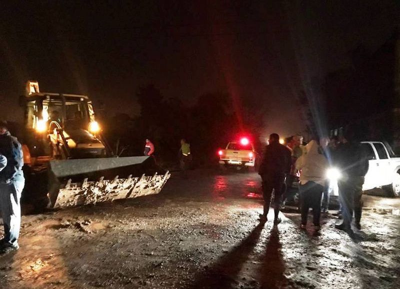 El intendente destacó la solidaridad de los vecinos.
