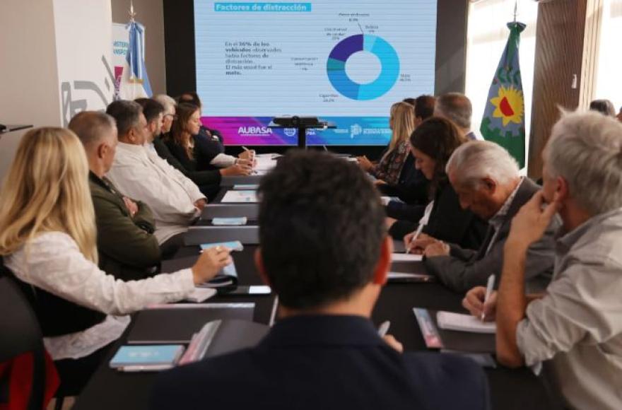 Autoridades locales participaron de un encuentro provincial donde se analizaron datos sobre siniestralidad y conductas de riesgo en el tránsito.