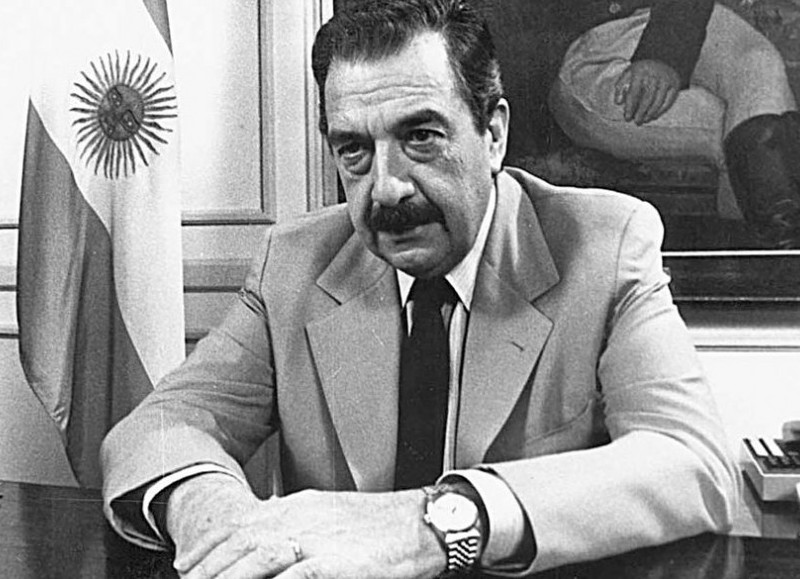 Raúl Alfonsín.