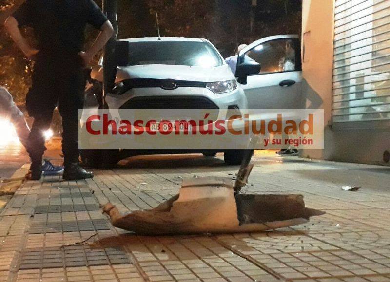 Afortunadamente no hubo heridos.