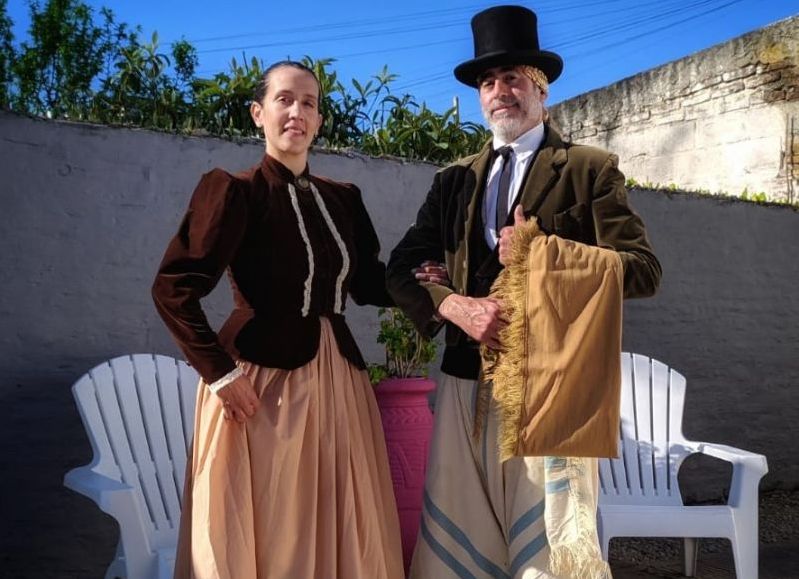 Pareja oriunda de nuestra ciudad.