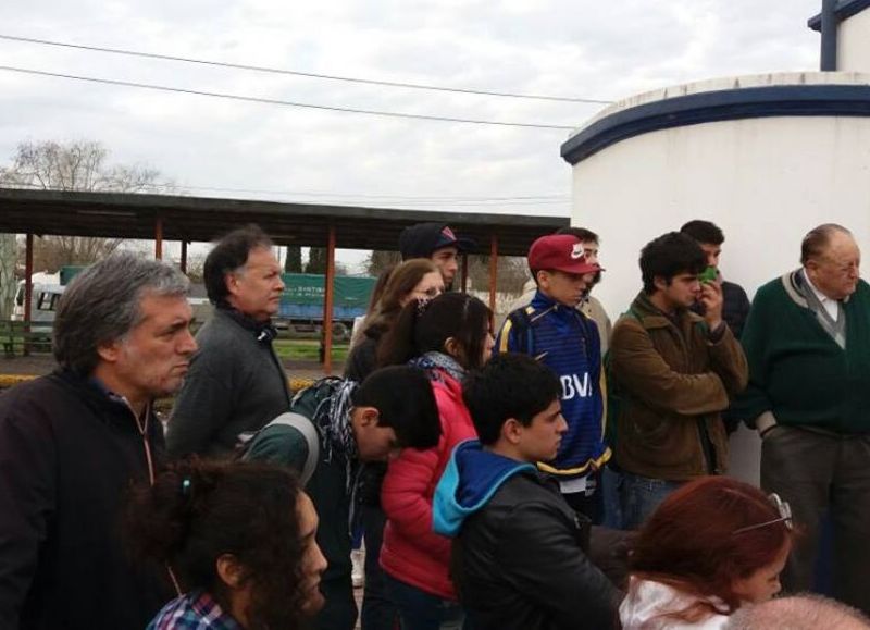 Asamblea de días pasados en Brandsen.