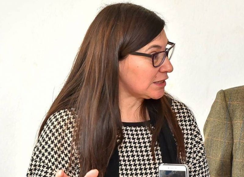 Marcela Arias, secretaria de Salud comunal.