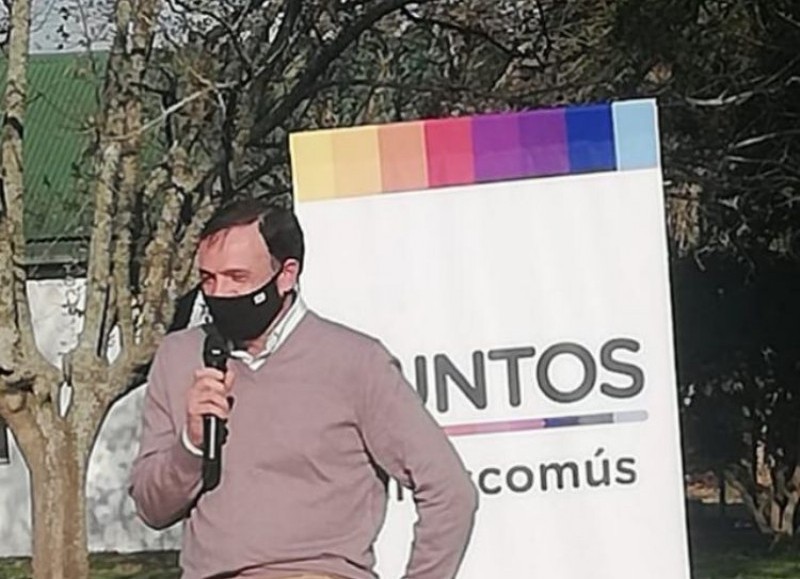 Andrés Sanucci, candidato a concejal de Juntos.