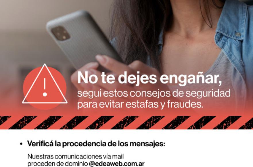 Advierten por estafas en nombre de EDEA