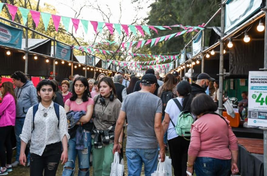 Se trata de la feria de alimentos más importante de la provincia de Buenos Aires.