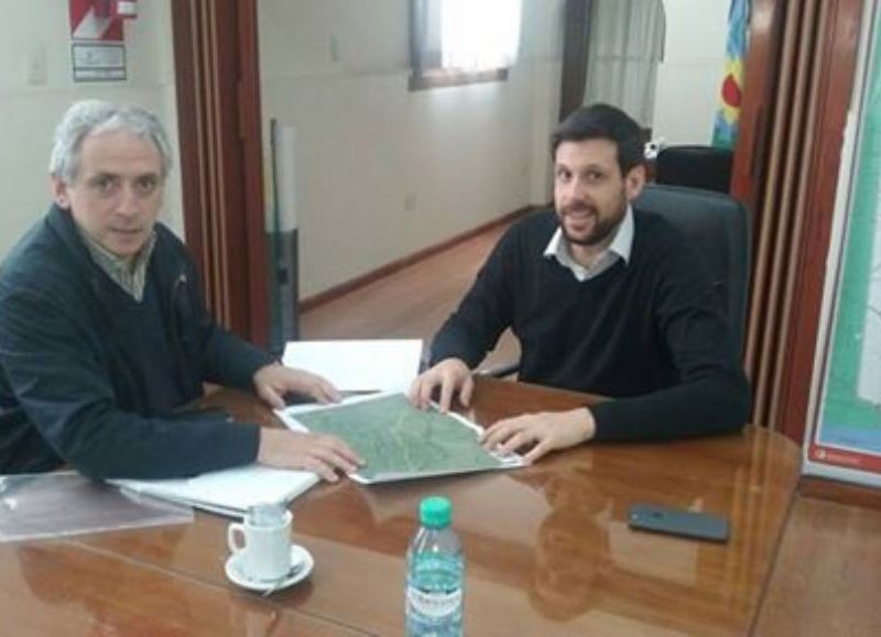 Gastón y Campos gestionan ante Vialidad.