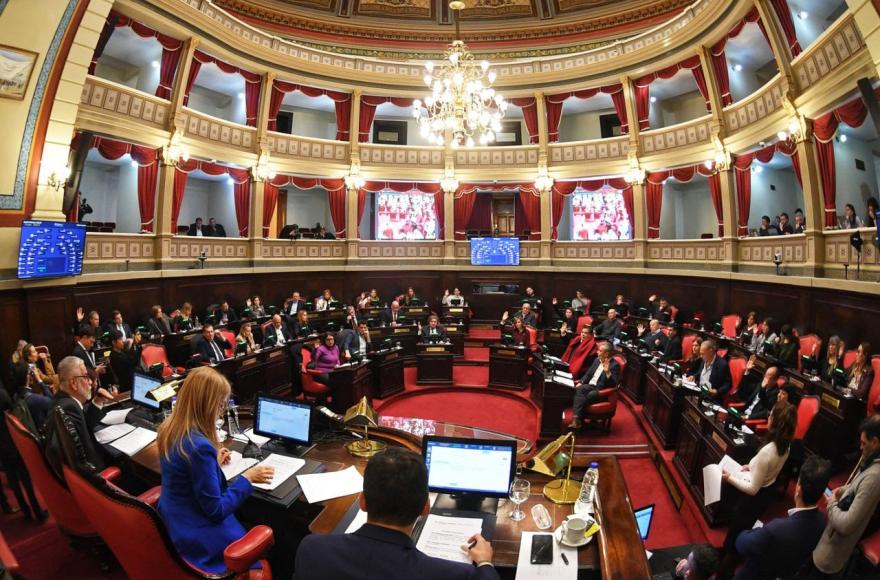 Hubo sesión en el Senado.