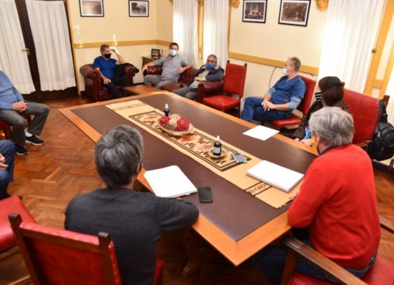 Reunión del Gobierno local (foto de archivo).