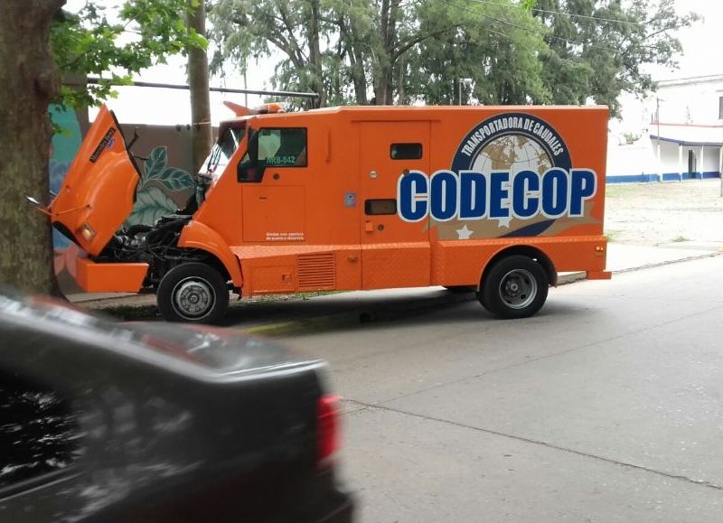 Ocurrió en calle Belgrano.