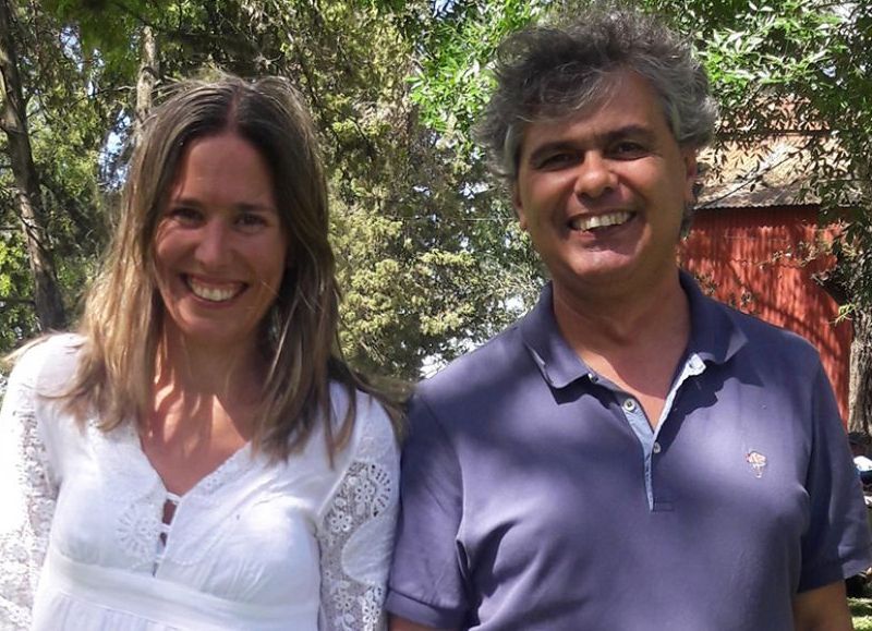 Laura Vanagas y Sergio Ángel.