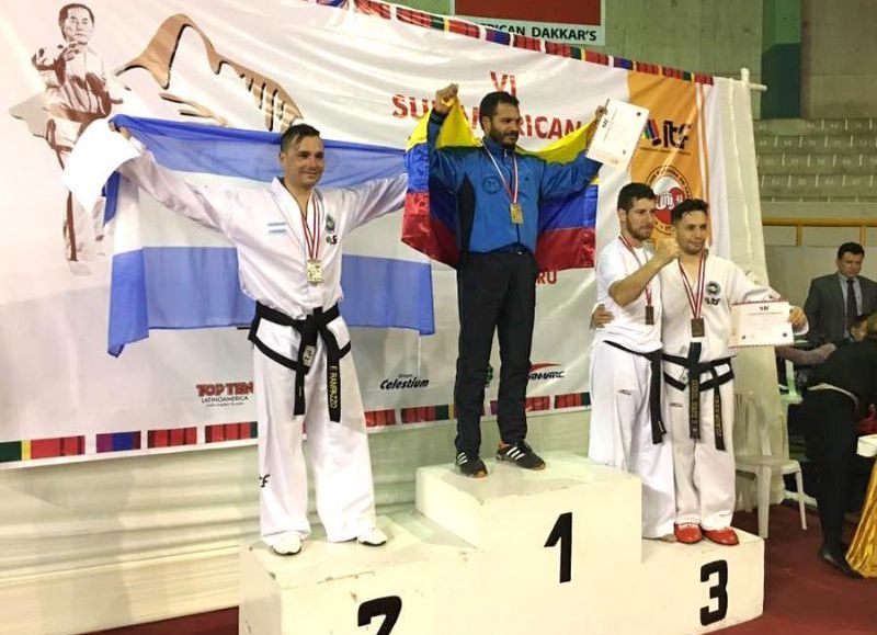 Rampazzo en el Sudamericano de Perú.