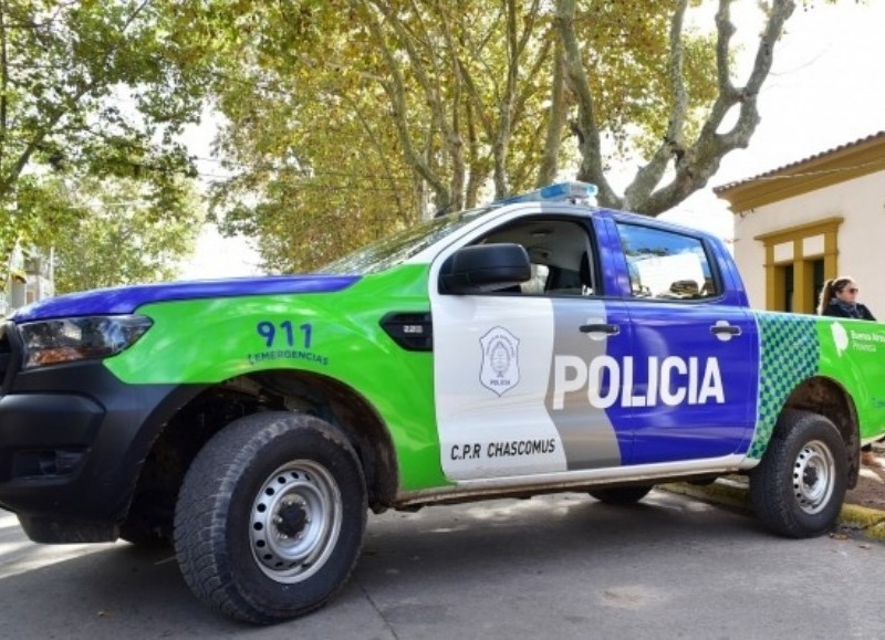 Intervención policial.