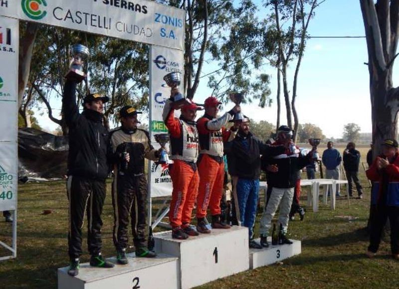 El ganador de la prueba, Ariel Robbiani.