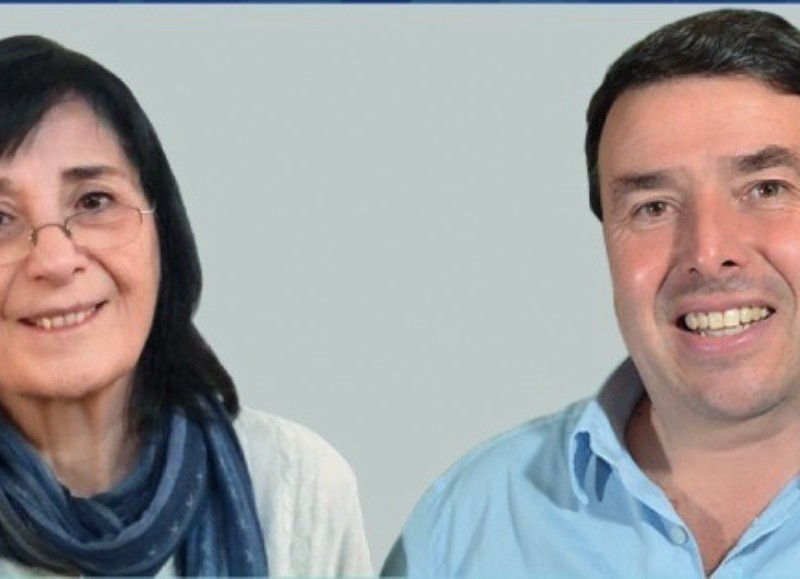 Laura Moujan y José Ochoa.