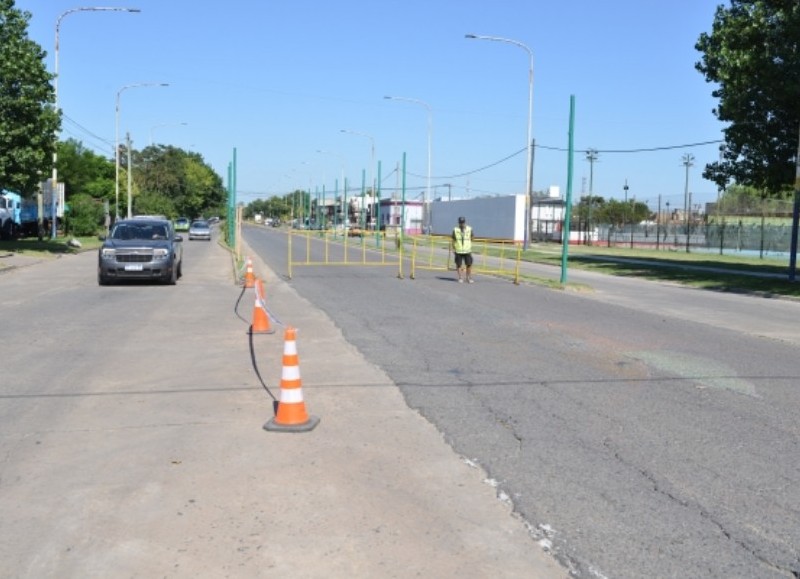 Cabe destacar que a medida que se avance en el armado del Corsódromo, la circulación de vehículos por esa arteria se reducirá paulatinamente.