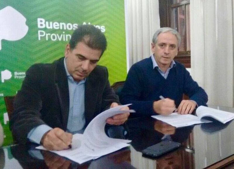 Cristian Ritondo y Javier Gastón.