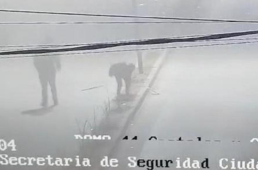 Se registraron hechos de vandalismo en los bulevares de la calle Castelar