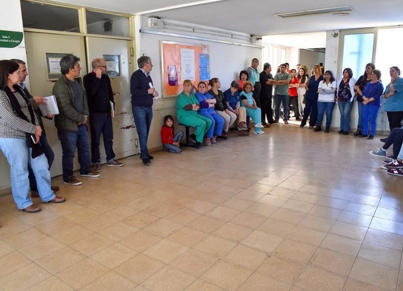 Concurrida reunión.
