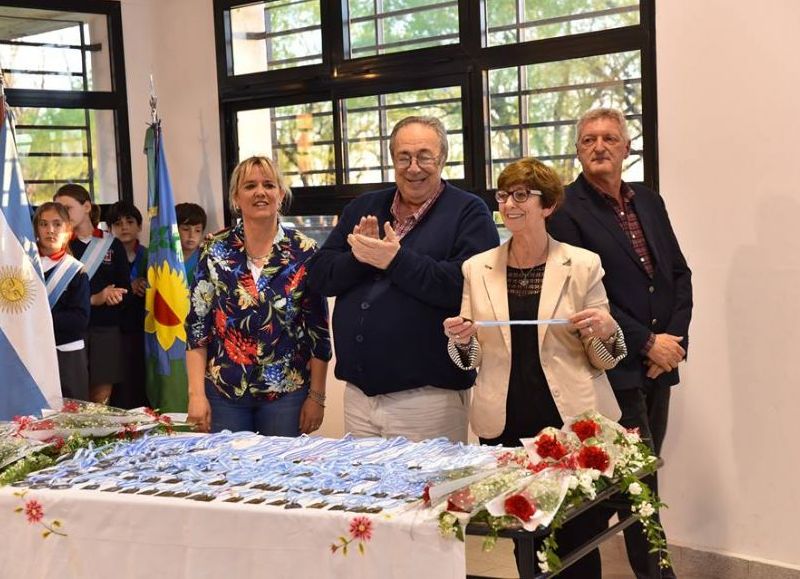 Acto realizado en la Escuela Nº 504.