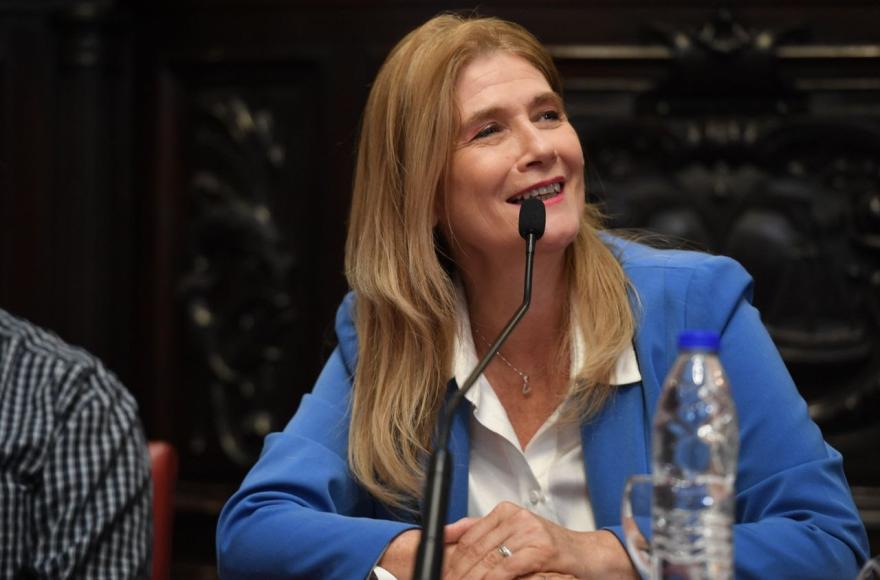 Verónica Magario, vicegobernadora.