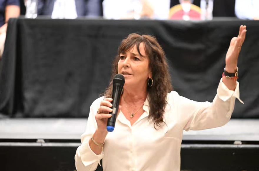 La secretaria general, Fabiola Mosquera.