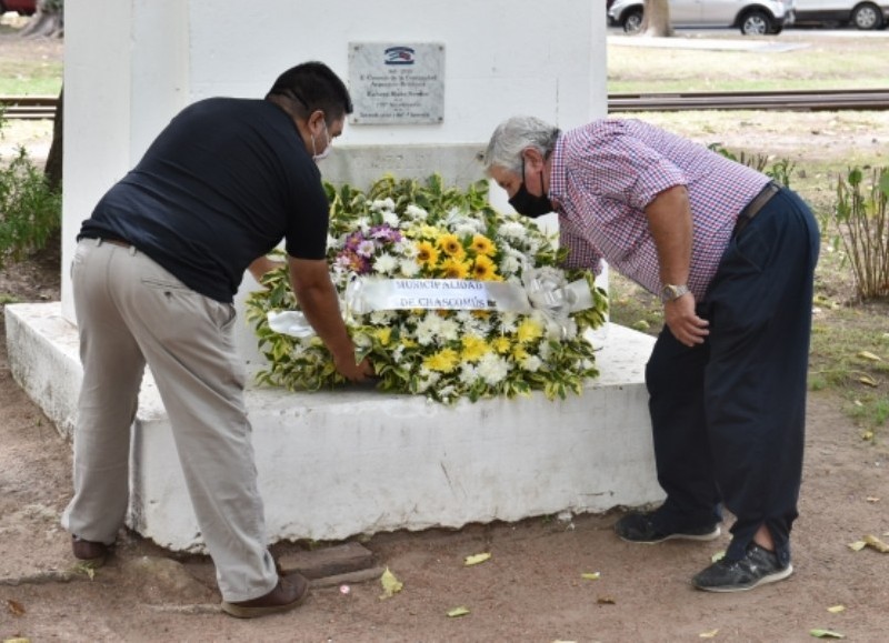 Ofrenda floral.