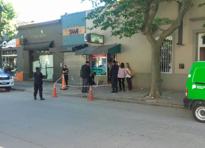 Revuelo en el barrio.
