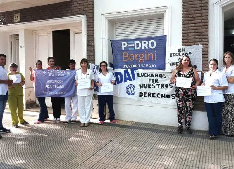 La manifestación no afectó el servicio.